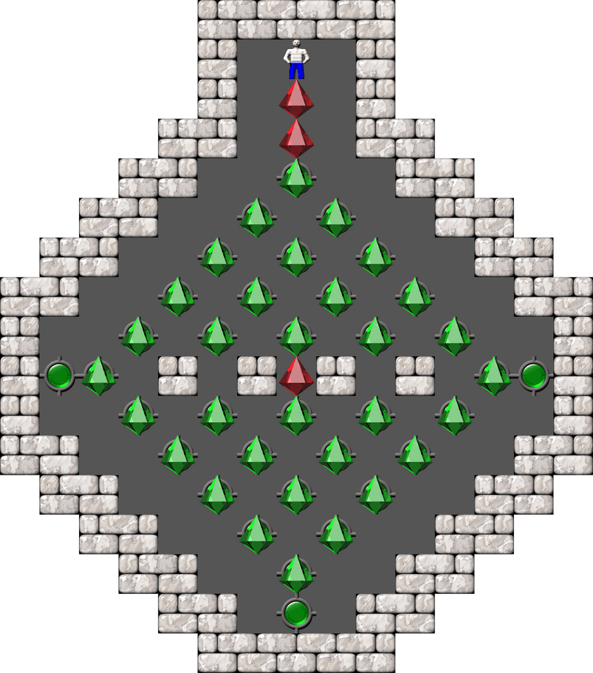 Сокобан Thinking Rabbit Arranged уровень 354